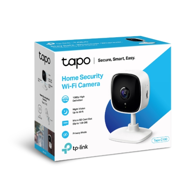 TP LINK HOME SECURITY WIFI CAMERA TAPOC100